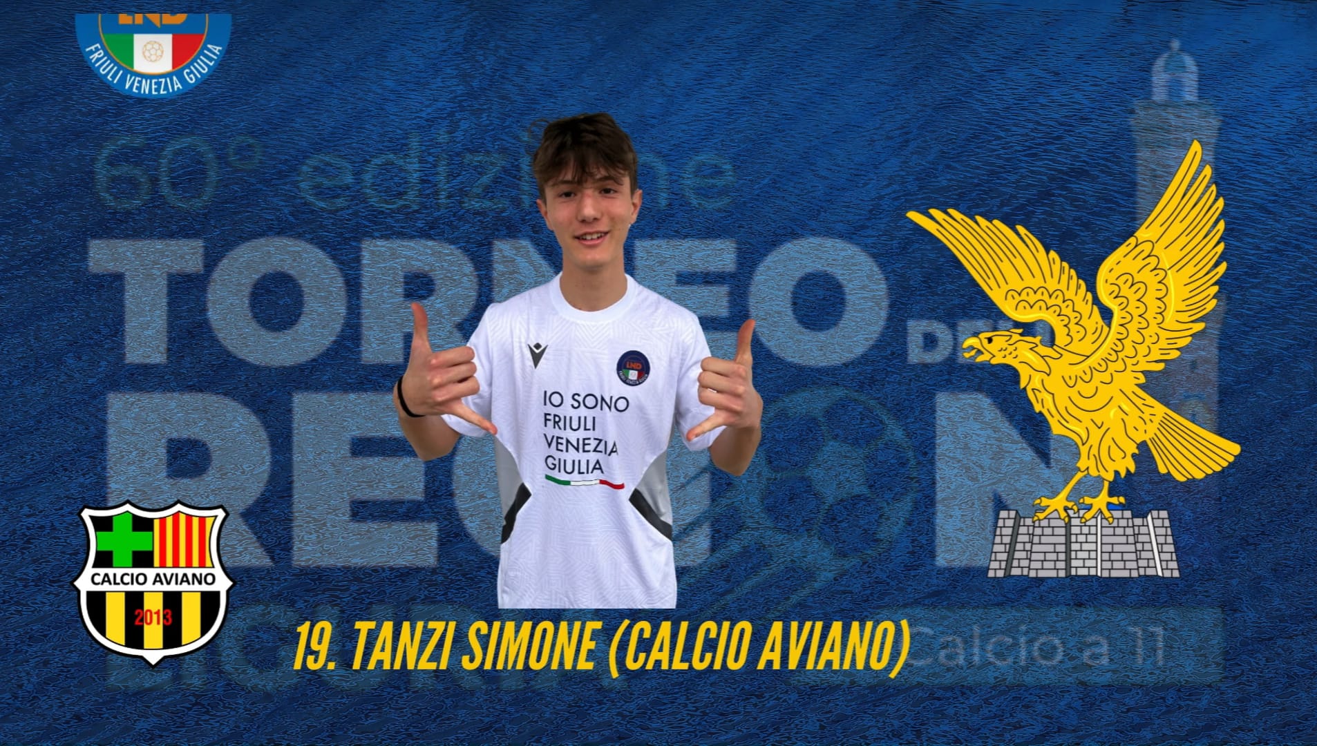 Immagine del post - Simone Tanzi convocato per il Torneo delle Regioni 2024