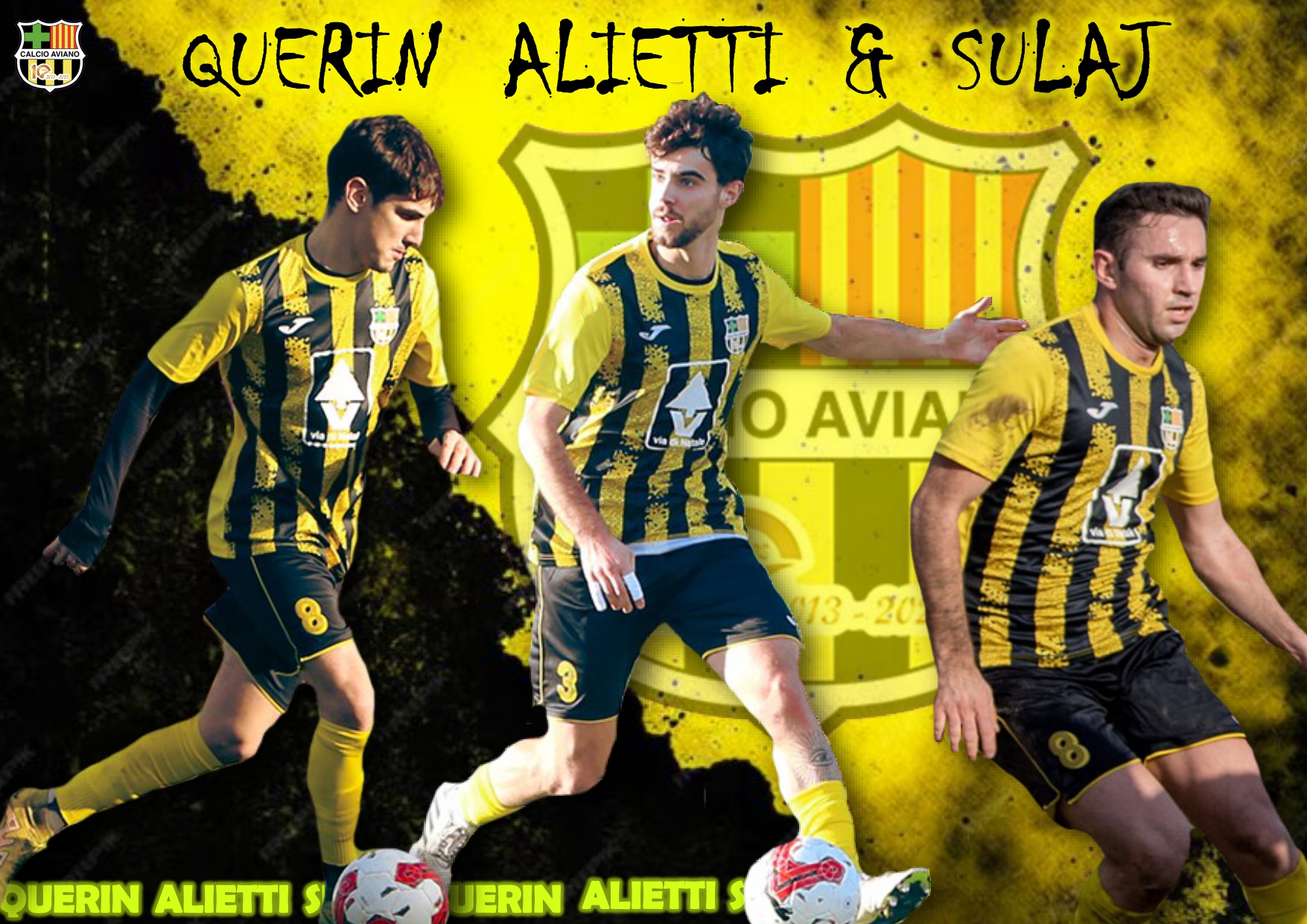 Immagine del post - Altre conferme in Prima Squadra: Sulaj, Alietti e Querin ancora gialloneri