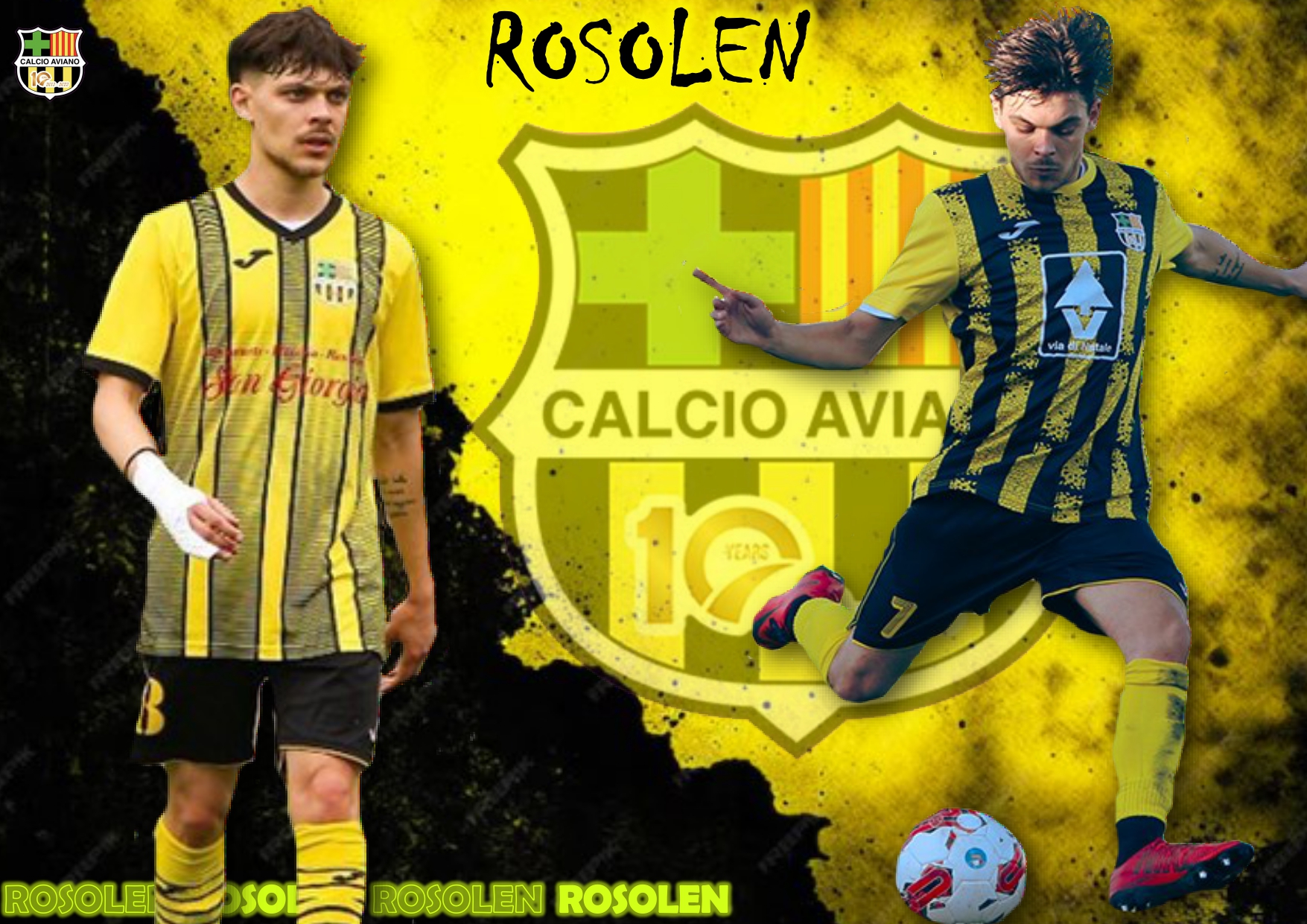 Immagine del post - Christian Rosolen giallonero anche per la stagione 2024/25